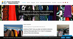 Desktop Screenshot of karpus.hu